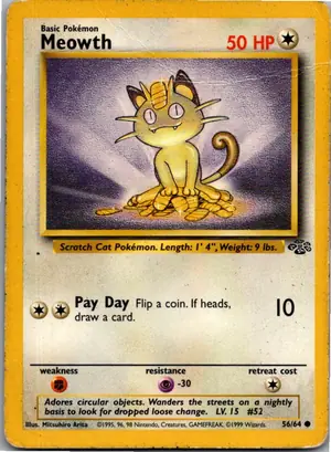 Meowth Mauzi Exemplar 1,95 €