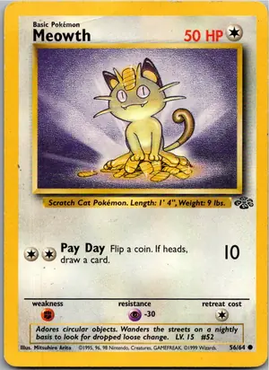 Meowth Mauzi Exemplar 1,95 €