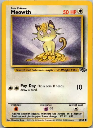 Meowth Mauzi Exemplar 1,95 €