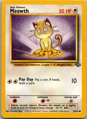 Meowth Mauzi Exemplar 1,95 €
