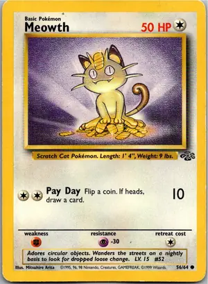 Meowth Mauzi Exemplar 1,95 €