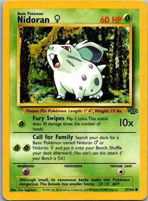 Nidoran♀ Nidoran W Exemplar 1,95 €