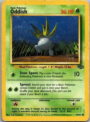 Oddish Myrapla Exemplar 1,95 €