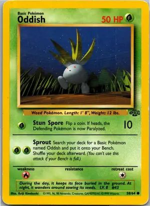 Oddish Myrapla Exemplar 1,95 €