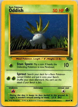 Oddish Myrapla Exemplar 1,95 €