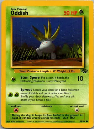 Oddish Myrapla Exemplar 1,95 €