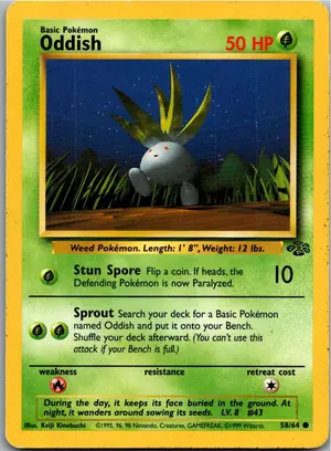 Oddish Myrapla Exemplar 1,95 €