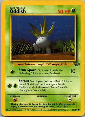 Oddish Myrapla Exemplar 1,95 €
