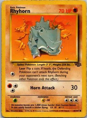Rhyhorn Rihorn Exemplar 1,95 €