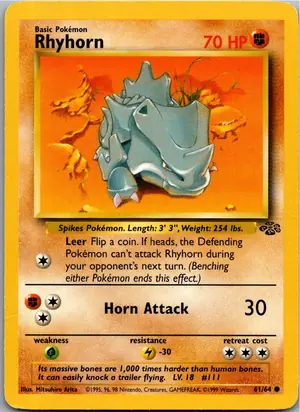 Rhyhorn Rihorn Exemplar 1,95 €