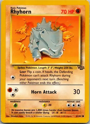 Rhyhorn Rihorn Exemplar 1,95 €