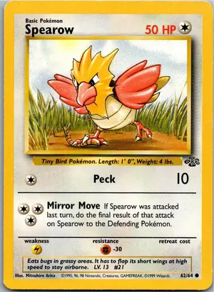 Spearow Habitak Exemplar 1,95 €