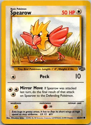 Spearow Habitak Exemplar 1,95 €