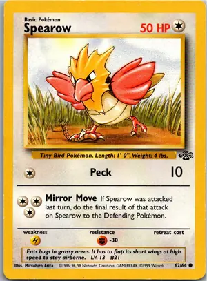 Spearow Habitak Exemplar 1,95 €