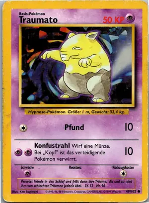 Pokémon-Karte Traumato 49/102 Grundset