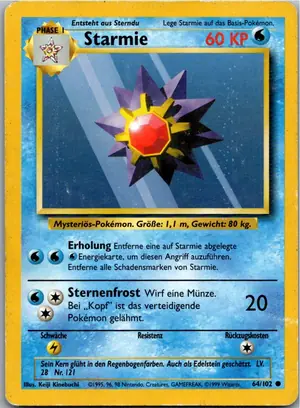 Starmie Exemplar 2,95 €