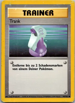 Pokémon-Karte Trank 94/102 Grundset