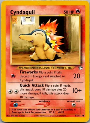 Cyndaquil Feurigel Exemplar 3,25 €