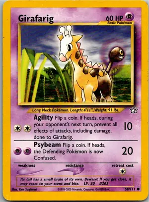 Girafarig Exemplar 3,25 €