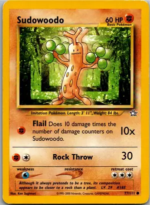 Sudowoodo Mogelbaum Exemplar 3,25 €