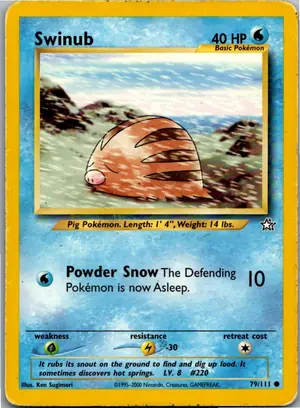 Swinub Quiekel Exemplar 3,25 €