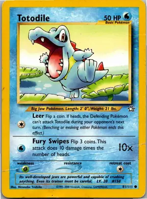 Totodile Karnimani Exemplar 3,25 €
