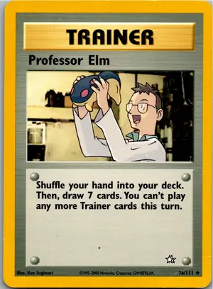 Professor Elm Professor Lind Exemplar 3,25 €