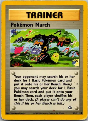 Pokémon March March Marsch Exemplar 3,25 €
