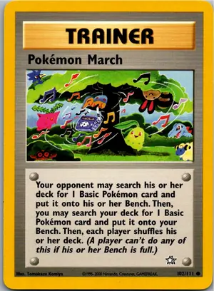 Pokémon March March Marsch Exemplar 3,25 €