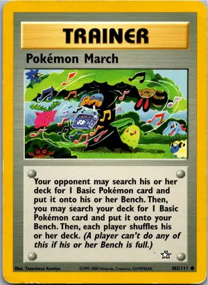 Pokémon March March Marsch Exemplar 3,25 €