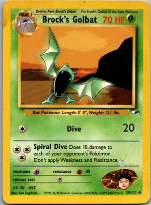Brock's Golbat Exemplar 4,95 €