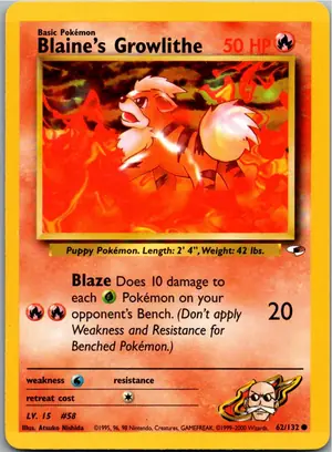 Blaine's Growlithe Exemplar 5,45 €