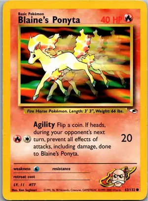 Blaine's Ponyta Exemplar 3,95 €