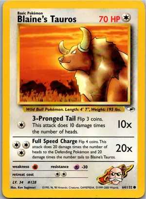 Blaine's Tauros Exemplar 3,95 €