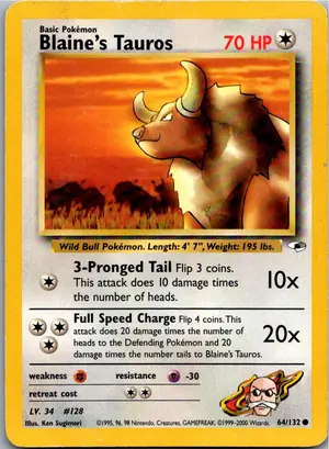 Blaine's Tauros Exemplar 3,95 €