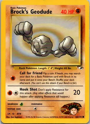 Brock's Geodude Exemplar 3,95 €