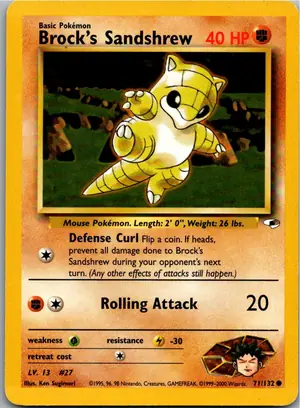 Brock's Sandshrew Exemplar 3,95 €