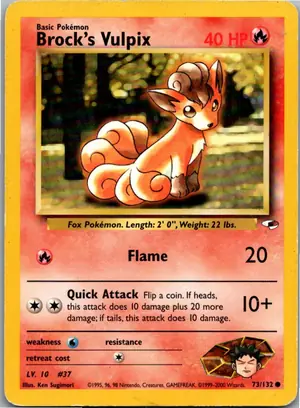 Brock's Vulpix Exemplar 5,45 €