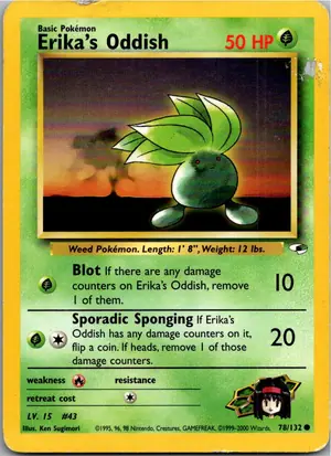 Erika's Oddish Exemplar 3,95 €