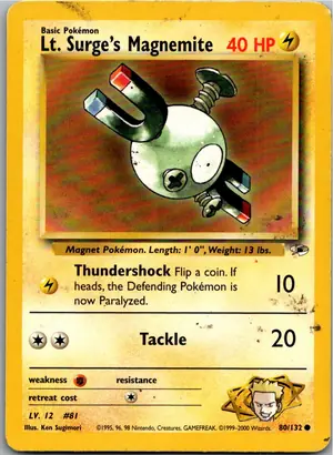 Lt. Surge's Magnemite Exemplar 3,95 €