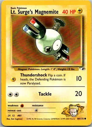Lt. Surge's Magnemite Exemplar 3,95 €