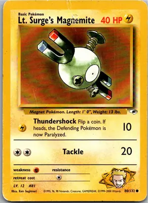 Lt. Surge's Magnemite Exemplar 3,95 €