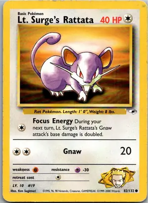 Lt. Surge's Rattata Exemplar 2,95 €