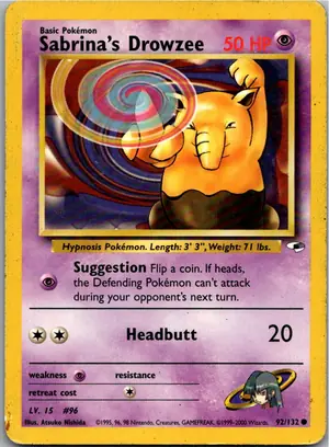 Sabrina's Drowzee Exemplar 3,95 €