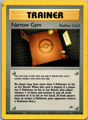 Pokémon-Karte Narrow Gym 124/132 Gym Heroes