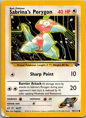Sabrina's Porygon Exemplar 3,95 €