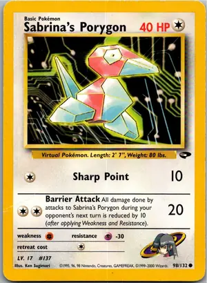 Sabrina's Porygon Exemplar 3,95 €