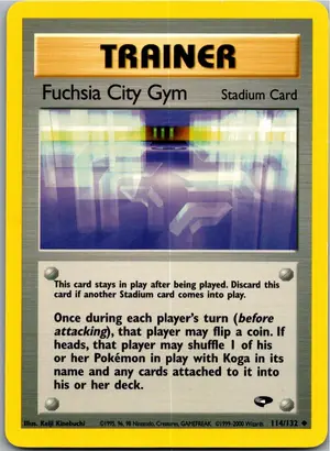 Pokémon-Karte Fuchsia City Gym 114/132 Gym Challenge