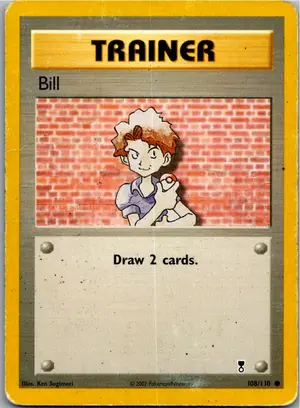 Pokémon-Karte Bill 108/110 Legendary Collection