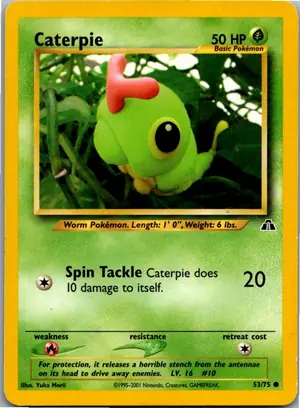 Caterpie Raupy Exemplar 2,95 €